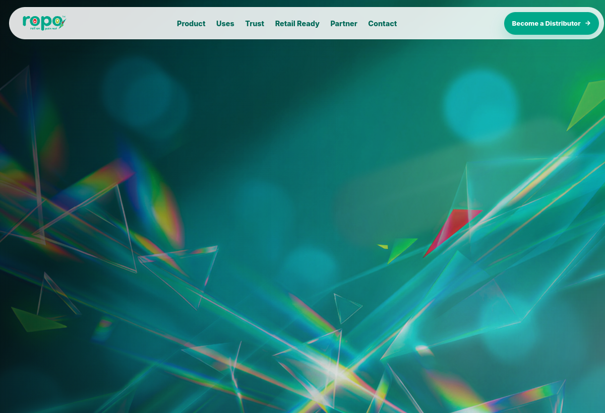 ROPO Med website built by TRIKON